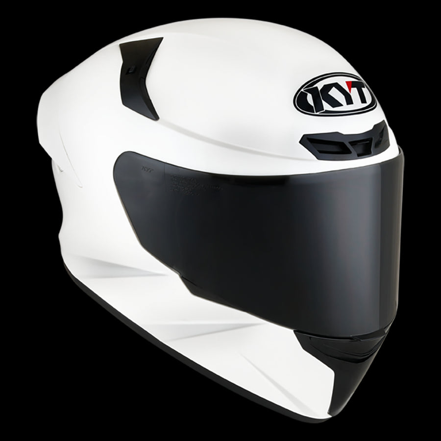 KYT- CASCOS TT-COURSE PLAIN WHITE