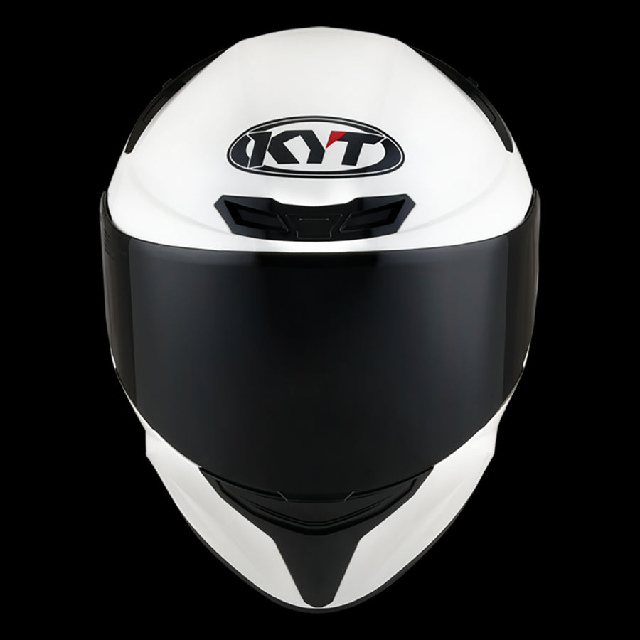 KYT- CASCOS TT-COURSE PLAIN WHITE