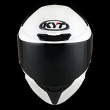 KYT- CASCOS TT-COURSE PLAIN WHITE