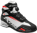 IXON- BOTAS BULL VENTED BLACK/WHITE/RED