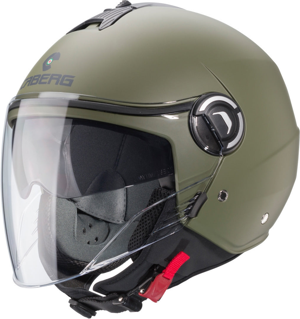 CABERG-Casco Riviera V4 MATT/MILITARY/GREEN