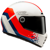 HJC V10 FQ20 RETRO MC21 Casco Integral Para Motocicleta De Estilo Vintage