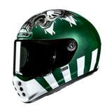 HJC V10 CRANIA MC4 Casco Integral De Moto Estilo Retro