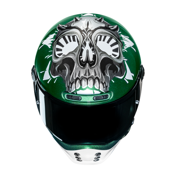 HJC V10 CRANIA MC4 Retro Style Full Motorcycle Hull – 3 – Maximomoto PT