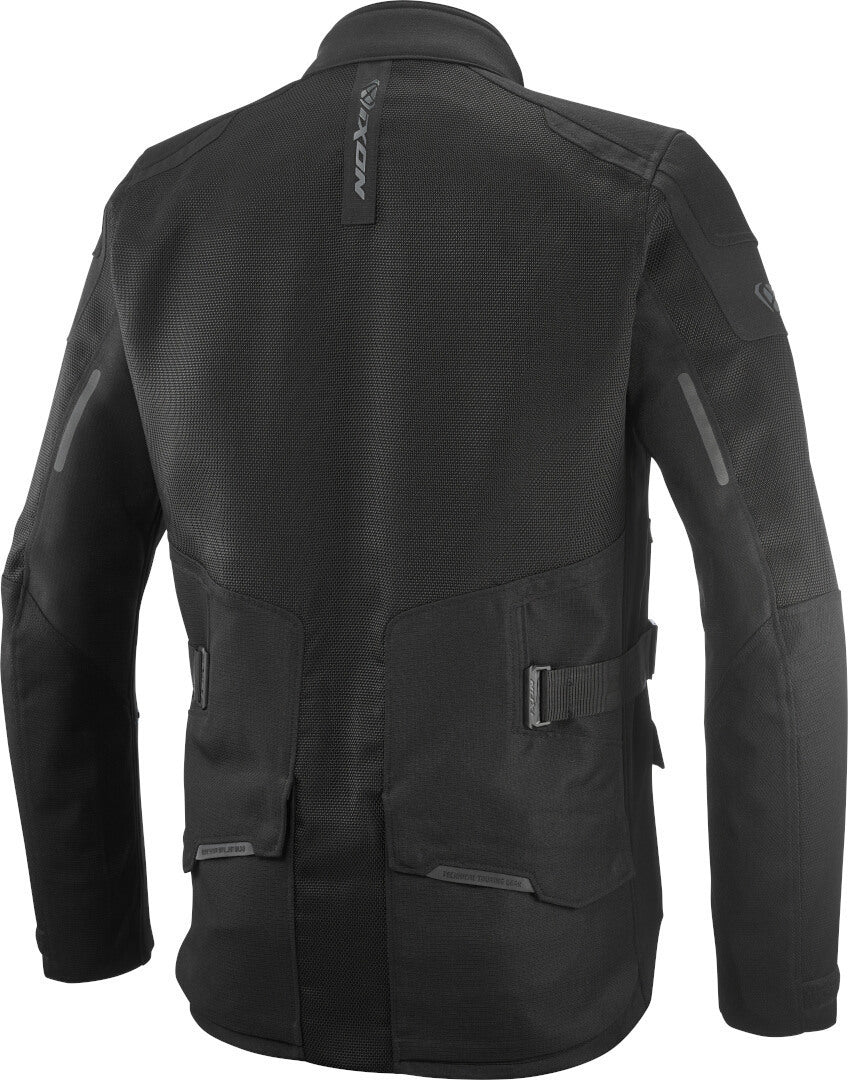 IXON M-NJORD Hombre Moto Textil Chaqueta Negra – 2 – Maximomoto PT