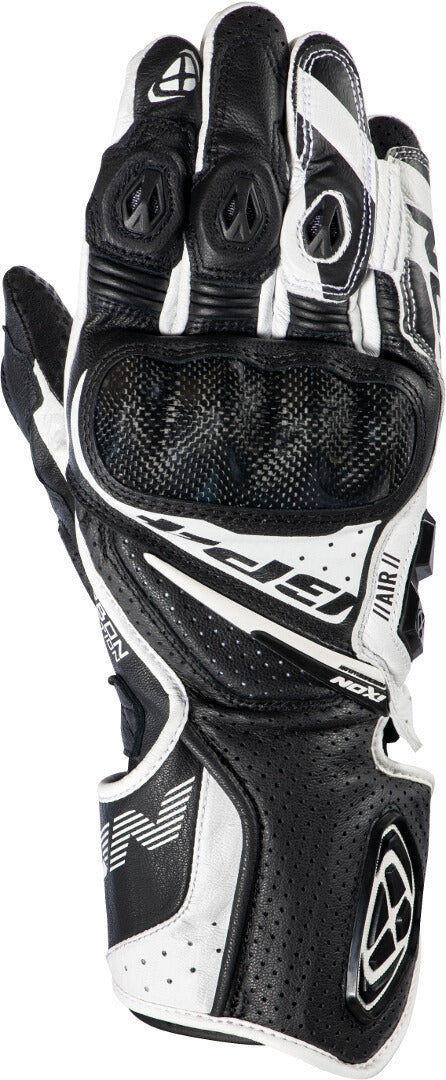 IXON- GUANTES GP4 AIRBLACK/WHITE – 2 – Maximomoto PT