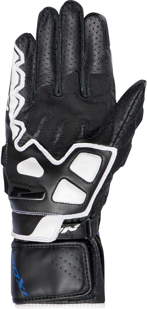 IXON- GUANTES GP5 AIR MAN BLACK/WHITE/BLUE – 2 – Maximomoto PT