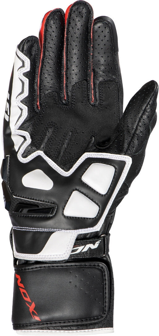 IXON- GUANTES GP5 AIR MAN BLACK/WHITE/RED – 2 – Maximomoto PT