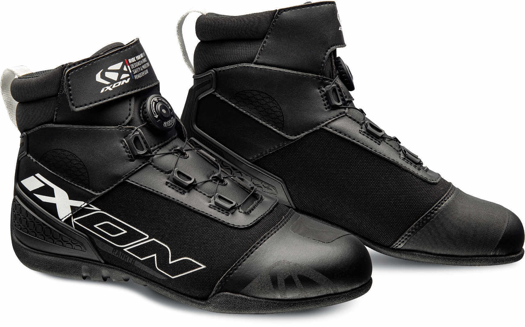 IXON- RANKER BLACK/WHITE BOOTS – 3 – Maximomoto PT