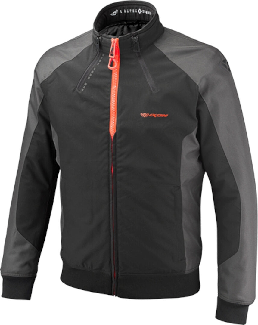 IXON SIWA Impermeable Aventura Motociclistas De Textil Chaqueta Negro/Antracita/Rojo – 1 – Maximomoto PT