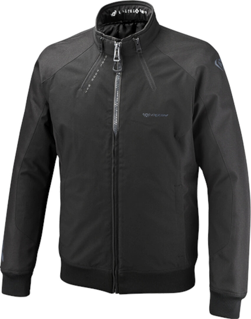 IXON SIWA Impermeable Aventura Motociclistas De Textil Chaqueta Negro