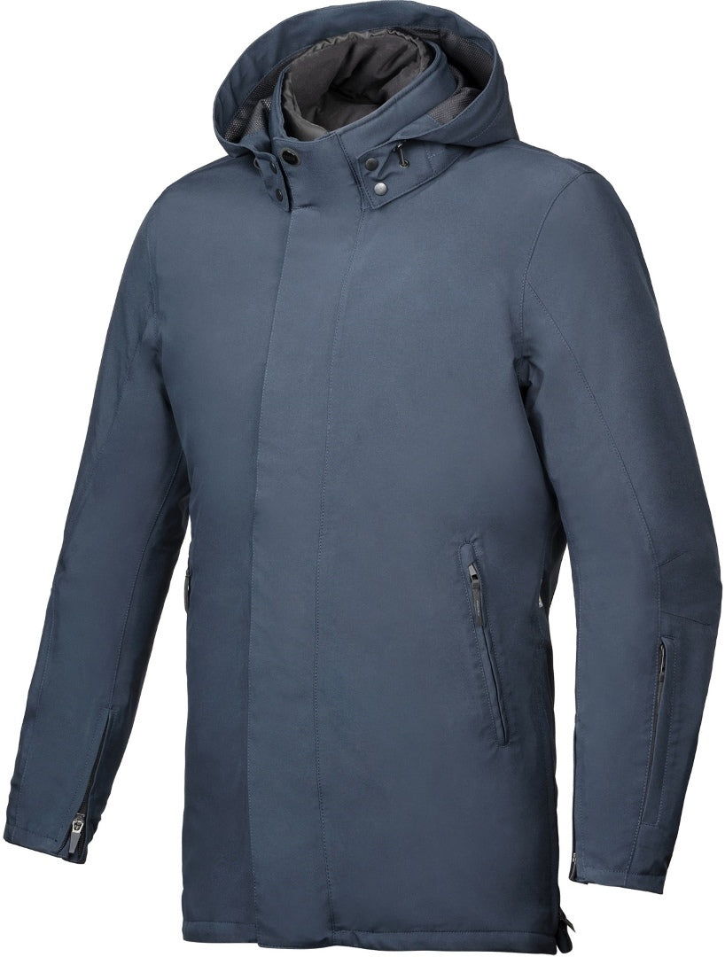IXON SLIMMY Chaqueta Textil Impermeable Moto Azul Marino