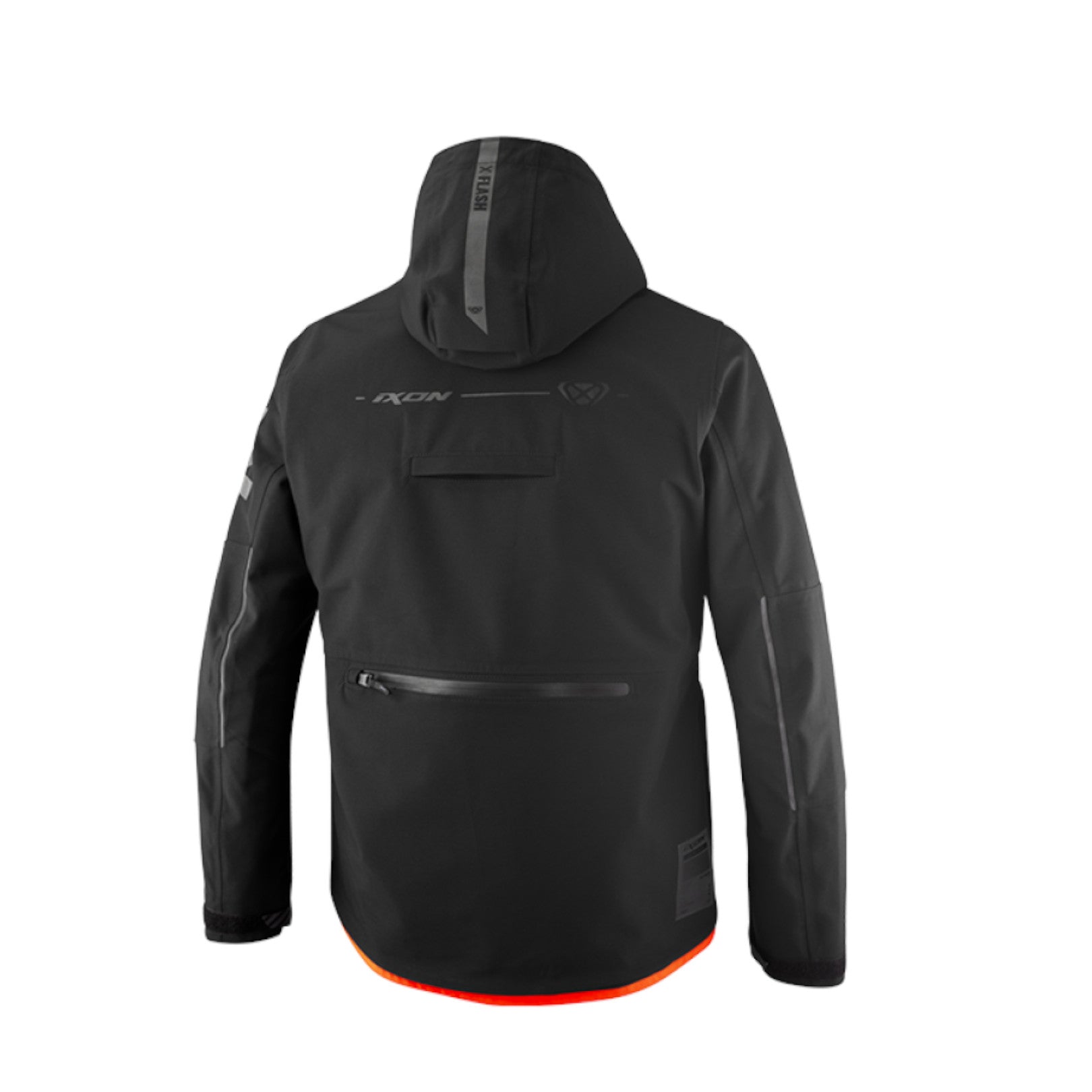 IXON SQUARE Moto Hombre De Aventura Chaqueta Textil Negro/Brillante/Rojo – 2 – Maximomoto PT