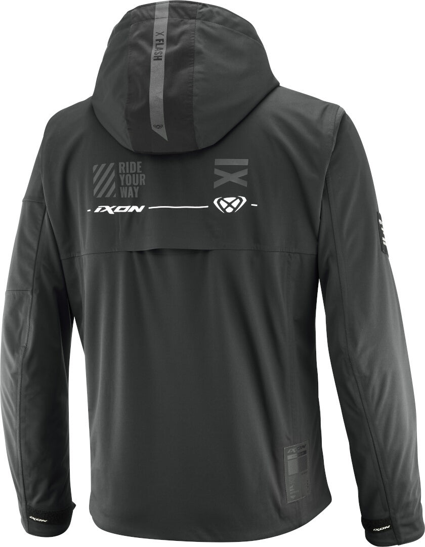 IXON M-QUARTER Waterproof Textile Motorcycle Jacket Anthracite/Black – 2 – Maximomoto PT