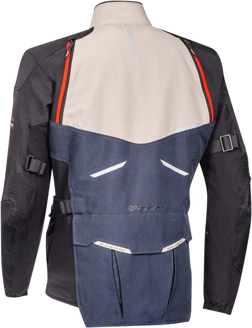 IXON EDDAS Motorcycle Textile Tourism Chaqueta Grege/Marine Blue/Black – 2 – Maximomoto PT