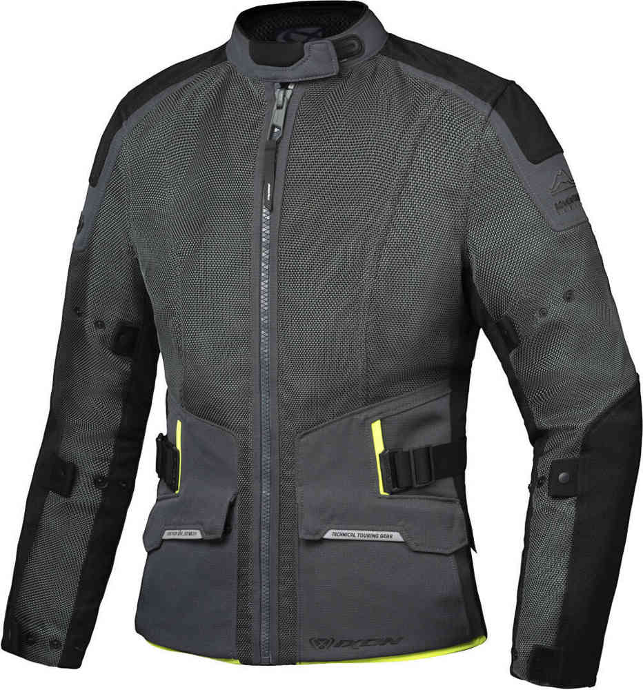 IXON M-NJORD Hombre Moto Chaqueta Táctica Verde Negro amarelo – 1 – Maximomoto PT