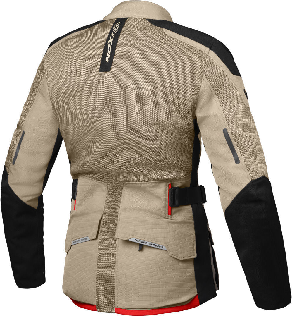 IXON M-NJORD Mujer Textil Arena Jacket Black Red – 2 – Maximomoto PT