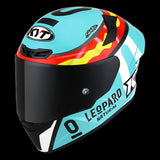 KYT- CASCOS TT-COURSE REPLICA LEOPARD SPANIARD