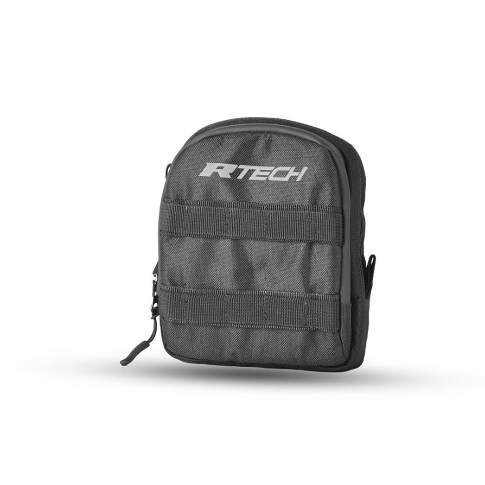R-TECH Moto Têxtil Mini Bolsa Perna Preto