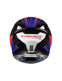 MT- Casco FF103 Kre LookOut G2 Rojo Flour Brillo