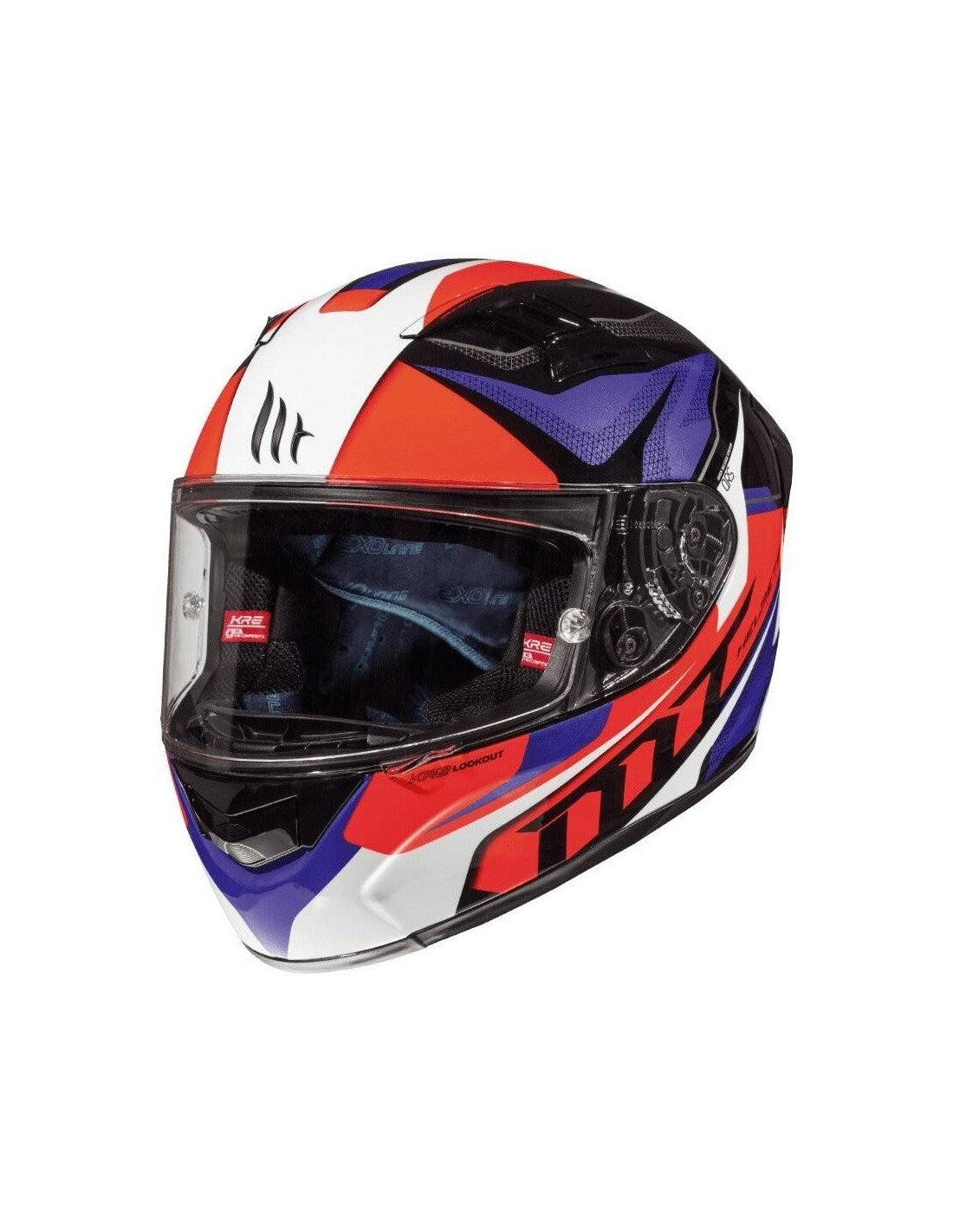 MT- Casco FF103 Kre LookOut G2 Red Flour Brillo – 1 – Maximomoto PT