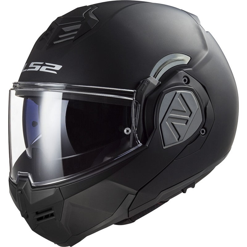 LS2 FF906 ADVANT MOTORCYCLE MODULAR HELMET GLOSSY SOLID BLACK – 6 – Maximomoto PT