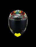 SUOMY-CASCOS TRACK-1 CHIEFTAIN MULTI YELLOW E06