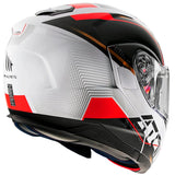 CASCO MT ATOM MODULAR SV QUARK B5 ROJO PERLADO BRILLANTE V-16
