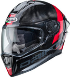 CABERG-Casco DRIFT EVO CARBON SONIC ANTRACITA/RED