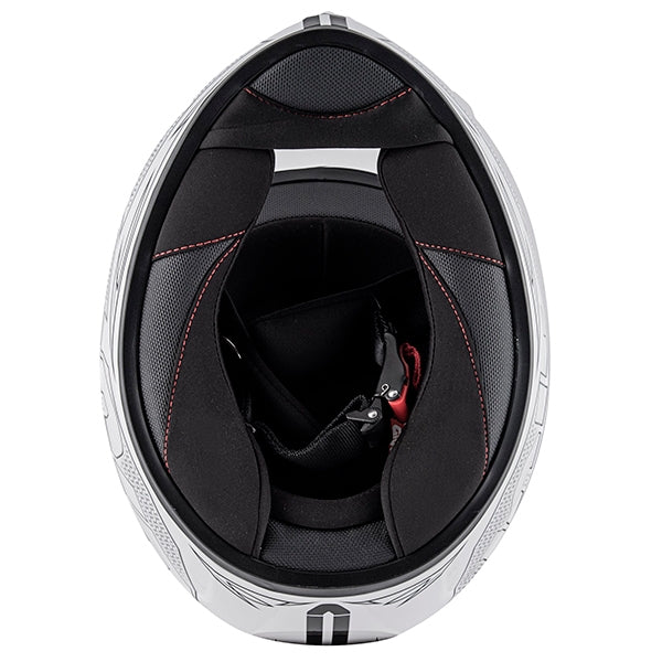GIVI J. 04 POOFD FLY Moto Junior Full Face Helmets Black White – 2 – Maximomoto PT