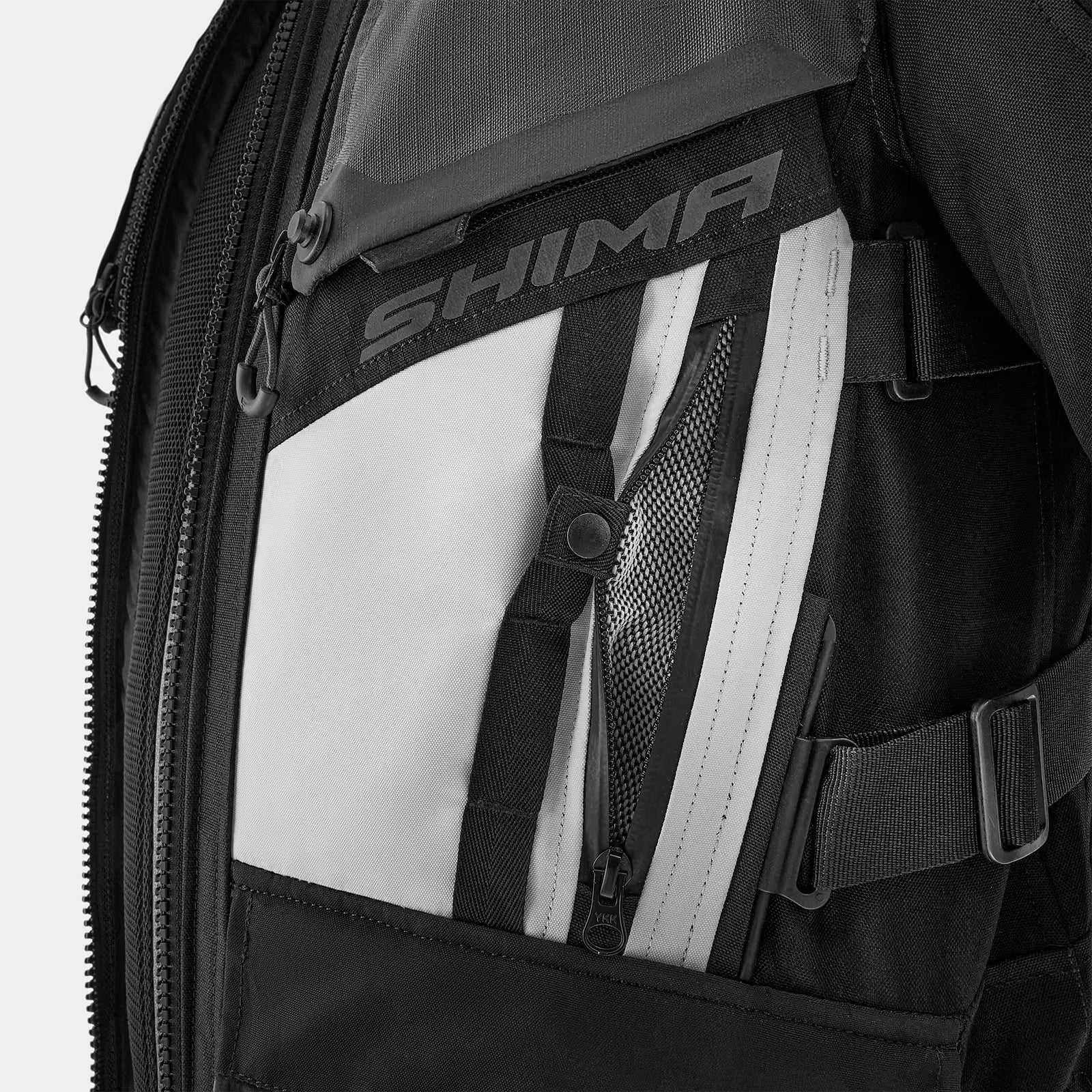 SHIMA TRACKER HOMBRE DE MOTO DE TURISMO CHAQUETA GRIS CLARO – 15 – Maximomoto PT