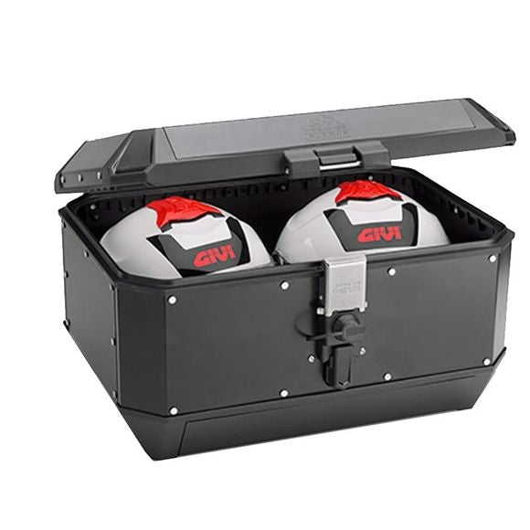 GIVI Trekker Alaska Maleta de Moto Aluminio Bolsa 56 L Negro – 2 – Maximomoto PT