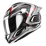 GIVI - CASCO FULL 50.9 ATOMIC NEGRO PLATA