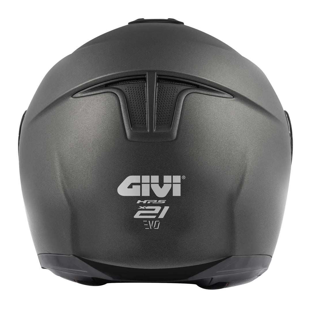 GIVI X21 EVO SOLID CAPACETE MODULAR MOTO TITÂNIO MATE