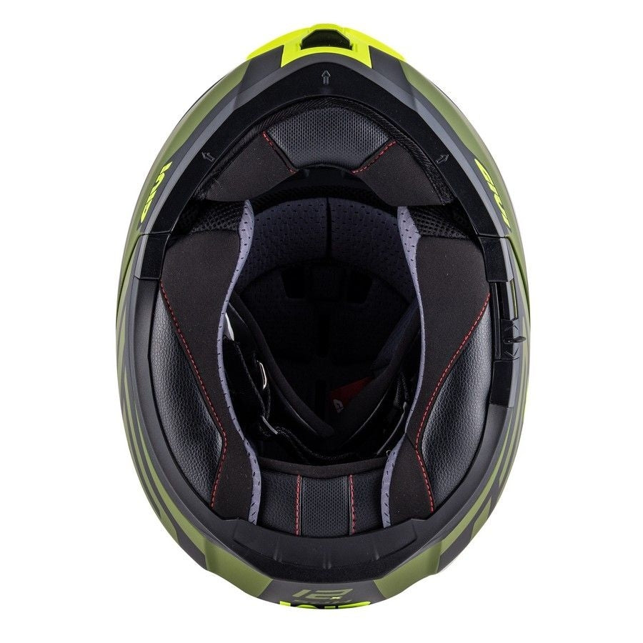 GIVI - CASCO X21 CHALLENGER SPIRIT VERDE NEGRO YELLOW
