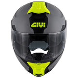 GIVI - CASCO X21 CHALLENGER SPIRIT GRIS NEGRO YELLOW