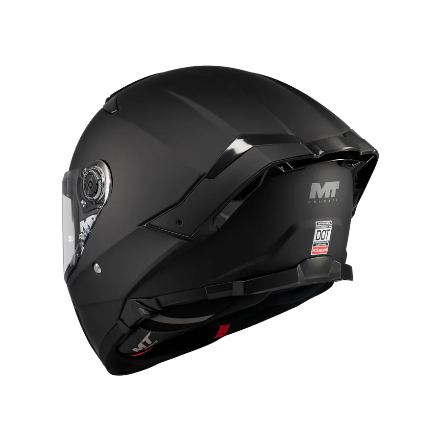 MT CAPACETES INTEGRAL DE MOTO FF118 SV THUNDER 4 SV PURE A1 MATE PRETO – 6 – Maximomoto PT