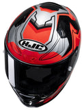 HJC RPHA1 BEN SPIES SILVERSTAR MC1 MOTOCICLETA CAPACETE DE CORRIDA