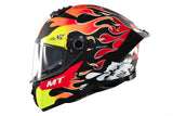 MT THUNDER 4 SV YAMANAKA 2024 B3 Casco Integral Para Moto De Turismo Mate