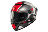 MT THUNDER 4 SV FREEWAY A5 Deportivo Turismo Casco Integral Para Moto De Brillante