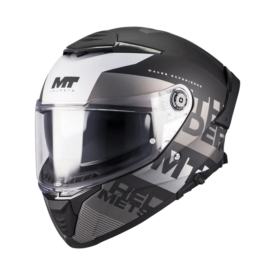 MT  Thunder 4 SV Waves CASCO INTEGRAL DE MOTO B2 Mate