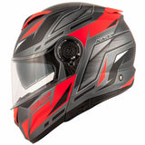 KAPPA KV32 CAPACETE MODULAR FORTE ORLANDO TITÂNIO VERMELHO