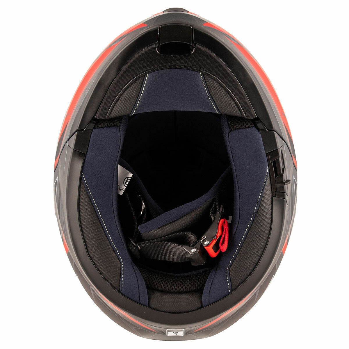 KAPPA KV32 CAPACETE MODULAR FORTE ORLANDO TITÂNIO VERMELHO