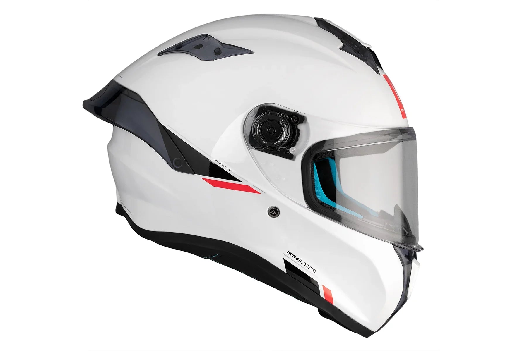 MT Targo S Solid A0 pearl white Full sports shell for motorcycle – 5 – Maximomoto PT