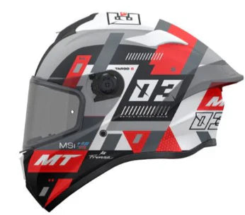 MT Targo S Sergio García 2024 B5 Brillo Casco Moto Integral Deportivo