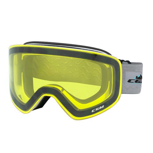 CGM 781A MAG Blanco Protective Helmet Yellow Glasses – 1 – Maximomoto PT