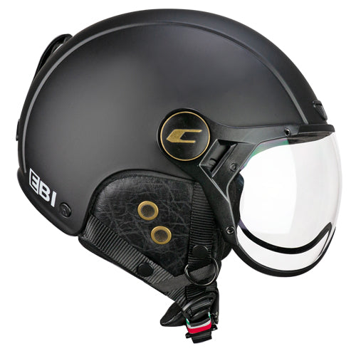 CGM 801V JET EBI VINTAGE Abierto Casco Negro Opaco