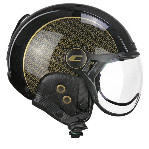 CGM 801G JET EBI GOLD Open Casco Black Pearl Gold – 1 – Maximomoto PT