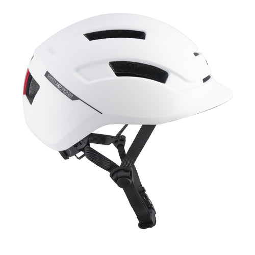CGM 852A BORGO MONO Bicicleta Casco Blanco mate