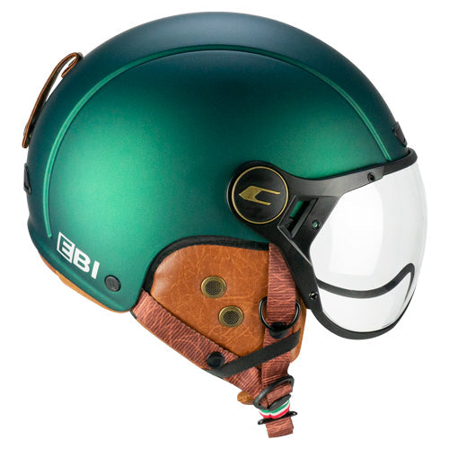 CGM 801V JET EBI VINTAGE Abierto Casco Verde Satinado – 1 – Maximomoto PT